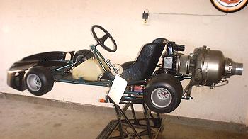 Another turbine-powered gokart